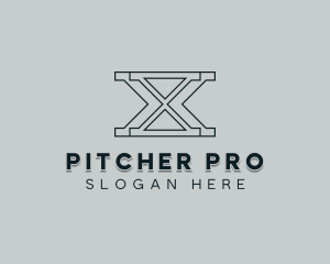 Professional Consulting Letter X logo design