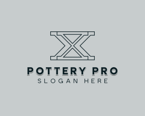 Professional Consulting Letter X logo design