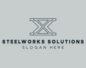 Professional Consulting Letter X logo design