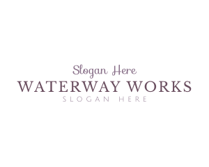 Elegant Fragrance Business Logo