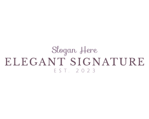 Elegant Fragrance Business logo design