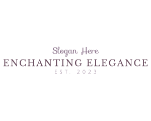 Elegant Fragrance Business logo design