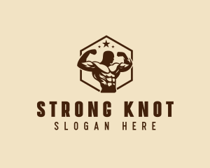 Strong Fitness Trainer logo design