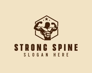 Strong Fitness Trainer logo design