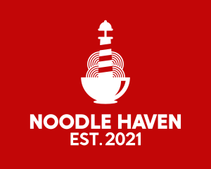 Lighthouse Noodle Restaurant logo design