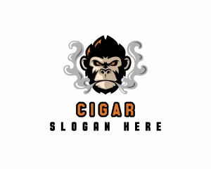 Smoking Gorilla Gaming logo design