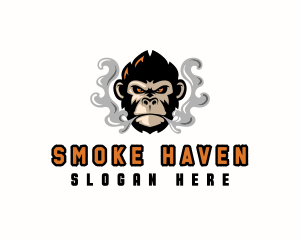 Smoking Gorilla Gaming logo design