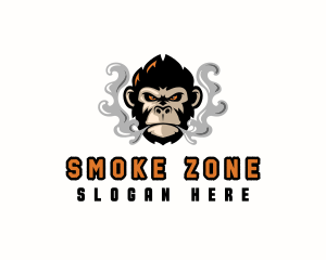 Smoking Gorilla Gaming logo design