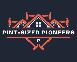 Hammer Construction Roofing logo design