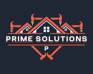 Hammer Construction Roofing logo design