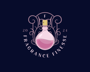 Perfume Fragrance Bottle logo