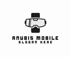 Technology Gaming Goggles logo design