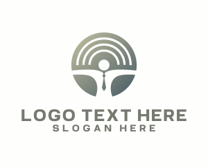 Staff - Company Businessman Firm logo design