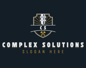 Mechanical CNC Laser logo design