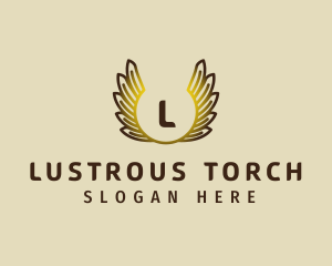 Wings Logistics Aviation logo design