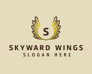 Wings Logistics Aviation logo design