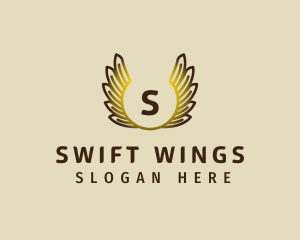 Wings Logistics Aviation logo design