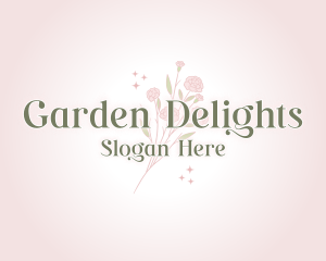 Aromatic Flower Garden logo design