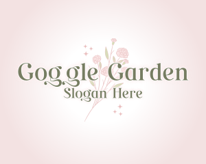 Aromatic Flower Garden logo design