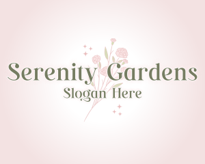 Aromatic Flower Garden logo design