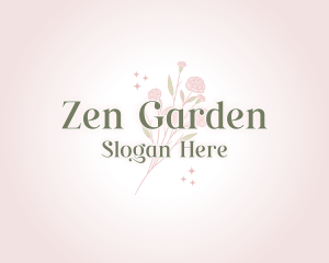 Aromatic Flower Garden logo design