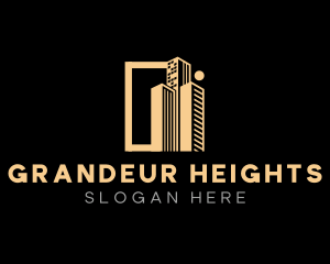 City Tower Structure logo design