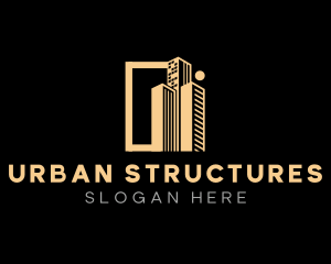 City Tower Structure logo design