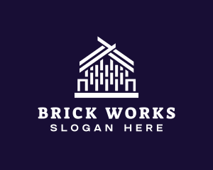 Modern House Brick logo