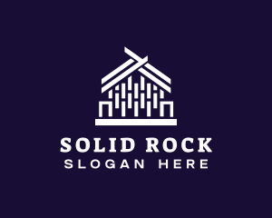 Modern House Brick logo design