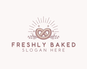 Pretzel Cookie Bakeshop logo design