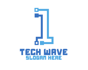 High Tech Number 1 logo