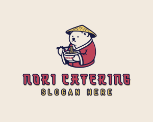 Polar Bear Noodle Dining logo design