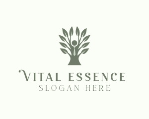 Human Resources Tree logo design