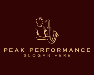 Saxophone Music Performance logo