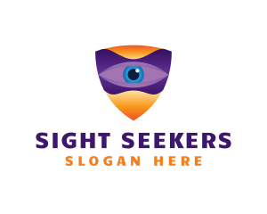 Security Eye Shield logo design