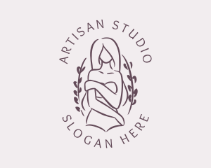 Woman Beauty Skincare logo design