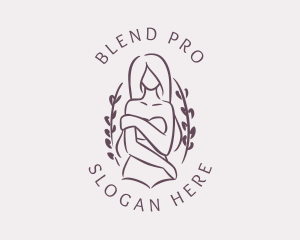 Woman Beauty Skincare logo design