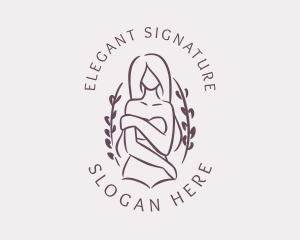 Woman Beauty Skincare logo design