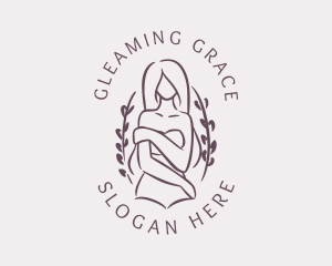 Woman Beauty Skincare logo design