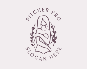 Woman Beauty Skincare logo design