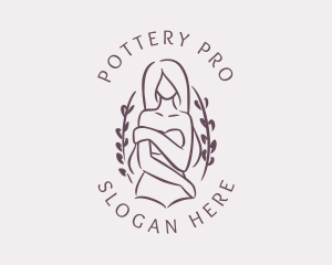 Woman Beauty Skincare logo design