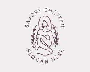 Woman Beauty Skincare logo design