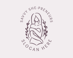 Woman Beauty Skincare logo design