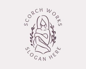 Woman Beauty Skincare logo design