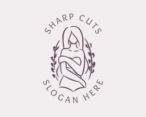 Woman Beauty Skincare logo design