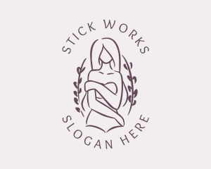 Woman Beauty Skincare logo design