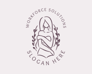 Woman Beauty Skincare logo design