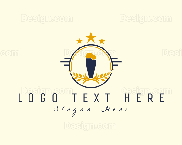 Beer Brewery Pub Logo