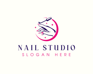 Nail Polish Manicure logo