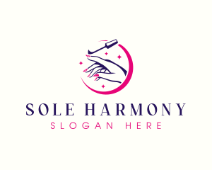 Nail Polish Manicure logo